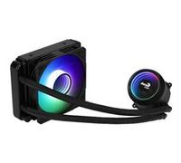 Aerocool MIRAGEL120, Refroidissement Liquide CPU, Ventilateur ARGB 12cm, TDP 200W, Noir