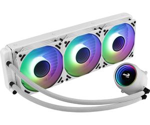 AEROCOOL Mirage L360 ARGB Blanc - Kit de refroidissement watercooling CPU 360mm