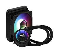 Aerocool MIRAGEL120, Refroidissement Liquide CPU, Ventilateur ARGB 12cm, TDP 200W, Noir