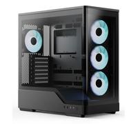 AeroCool P500A-BK Tour Midi Noir - Boîtier PC avec Micro Intégré