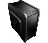 AeroCool PGS Q Series QS-240 - Tour - micro ATX - panneau latéral fenêtré - pas d'alimentation (ATX) - USB/Audio Noir G