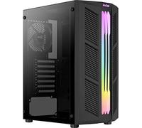 Boitier Moyen Tour ATX AeroCool Prime RGB avec panneau vitré (Noir)