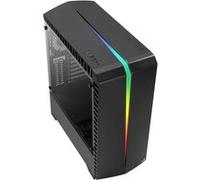 AeroCool Scar - Tour - ATX - panneau latéral fenêtré (verre trempé) - pas d'alimentation (ATX) - noir - USB/Audio G