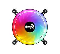 Aerocool SPECTRO12, Ventilateur PC 120mm RGB, Silencieux, Anti-vibration, Molex, 120x120x25 mm