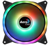 aerocool ventilateur de boitier aerocool duo 14 rgb 14cm (noir)