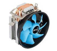Aerocool VERKHO 3 Plus - Dissipateur de jeux vidéo (ventilateur 120 mm, HCTT, ailerons en aluminium, technologie PWM à 4 broches, 3 caloducs), couleur noir