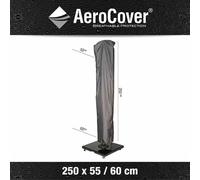 AeroCover 797-0 Housse pour parasol A H250x55/60 Ø 3,5m, anthracite