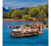 Aéroglisseur de sauvetage puzzle 3d bois