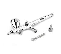 Aérographe 0.2 Kit Airbrush Dual Action à double action 0,2 mm - Contrôle précis de la pulvérisation, idéal pour décoration de gâteaux et d'ongles