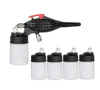 Aérographe à alimentation par siphon haute atomisation 0.3mm Kit de brosse Air Action unique for le maquillage peinture corporelle tatouage passe-temps