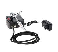 Aérographe à double Action avec pistolet à compresseur for pistolet de sablage Tornado brosse à Air voiture tatouage pistolet à peinture for ongles Facile à utiliser pour les débutants et les pros