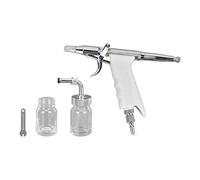 Aérographe à Main, Kit D'aérographe de Peinture G1/8, Diamètre 0,3 Mm, Pression 5-30PSI, Stylo Pulvérisateur de Peinture, Pulvérisateur D'aérographe de Peinture en Laiton pour Matériaux D'aérographe