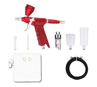 Aérographe d'alimentation GunSide de contrôle d'air déclenchement avec le Kit compresseur d'arrêt automatique for gâteau peinture voiture/corps Contrôle Précis(NCT-24WYW116B S3)