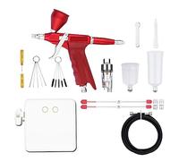 Aérographe d'alimentation GunSide de contrôle d'air déclenchement avec le Kit compresseur d'arrêt automatique for gâteau peinture voiture/corps Contrôle Précis(NCT-24WYW116B S1)
