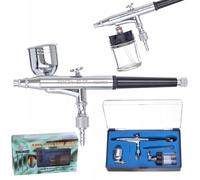Aérographe Fengda buse 0,3 mm ŕ double action et alimentation par gravité