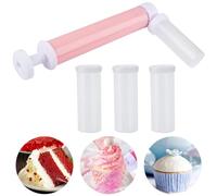 Aérographe manuel pour décoration de gâteaux, pâtisserie, aérographe, pistolets pulvérisateurs, kit d'outils de peinture par pulvérisation de coloriage, fournitures de décoration de gâteaux pour