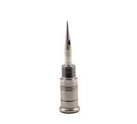 Aérographe Paasche Aiguille pour H Modèle, Argent, Taille 1 et 3