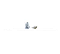 Aérographe Paasche Douchette, Argent, Taille 0