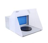 Aérographe portable 25 W - Cabine d'aérographe professionnelle - Mini système d'aspiration - Cabine de pulvérisation - 3 m³/min - Brume de peinture - Filtre de rechange