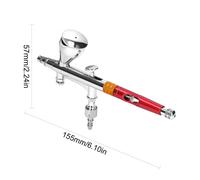 Aérographe professionnel polyvalent T218, 0.3mm, ensemble de pompe à Air Max 30PSI pour la fabrication de modèles, peinture artistique DIY