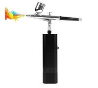 Aérographe sans fil TM80S avec kit de compresseur Auto Start Stop Mini Portable personnel Contrôle Précis