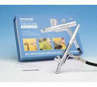 Aérographe SprayCraft SP25K Double Action Airbrush Pour Modélisme