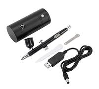 Aérographe USB portable PolyGen combiné avec un kit de pulvérisation de peinture aérographe et un mini kit de compresseur d'aérographe pour les projets artistiques portables et la