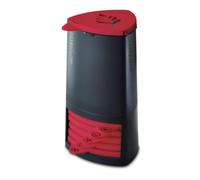 aerolatte 56CA3BKRD Pochoir Cappuccino Artiste, Noir/Rouge, 6 x 6 x 12 cm