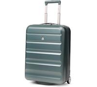 Aerolite Extensible 55x40x20cm à 55x40x23cm Valise Cabine Rigide Bagage à Main Léger Compatible Ryanair Priority, Wizz Air et Plus avec 2 Roues 55x40x20 55x40x23 Coque Dure (Vert)