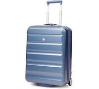 Aerolite Extensible 55x40x20cm à 55x40x23cm Valise Cabine Rigide Bagage à Main Léger Compatible Ryanair Priority, Wizz Air et Plus avec 2 Roues 55x40x20 55x40x23 Coque Dure (Bleu)