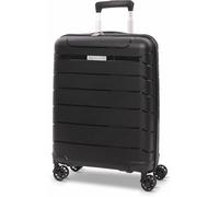 Aerolite Extensible 55x40x20cm à 55x40x23cm Valise Cabine Rigide Compatible Ryanair Priorité et Wizz Air Priorité - Bagage à Main Léger 55x40x20 55x40x23 4 roulettes, Coque Dure, Trolley Voyage Noir