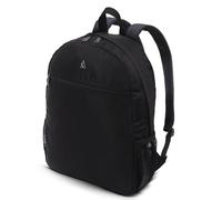 Aerolite Lufthansa Sac à dos de voyage 40 x 30 x 10 cm - Matériau recyclé respectueux de l'environnement, résistant à la douche, bagage à main 40 x 30 x 10 cm, noir - Également approuvé pour British