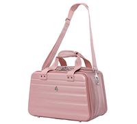 Aerolite Taille Maximum Ryanair 40x20x25cm Approuvé Bagage Main Cabine Coquille Dure Voyage Fourre-Tout Épaule sous Le siège Sac de vol 40x20x25 Or Rose