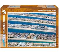 Aeromark Dubaï The Palm Jumeirah Puzzle 1000 pièces pour adultes et enfants à partir de 12 ans au format 68 x 48 cm Fabriqué en Allemagne Qualité supérieure comme cadeau de Noël ou d'anniversaire