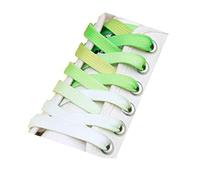 Aeromdale Flat Shoelaces Sneakers Toile Chaussure Lacets Arc-en-ciel Dégradé Motif Shoelaces Sports Shoelace Creative Unisexe 8mm Chaussures Cordes pour Enfants Adultes - C - 120cm