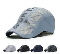 Aeromesh Sport Cap, Breathable Mesh Design Hat for Golf Baseball Running Cycling Outdoor Activities (Blue)