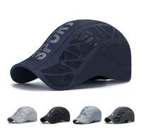 Aeromesh Sport Cap, Breathable Mesh Design Hat for Golf Baseball Running Cycling Outdoor Activities (Dark Blue)
