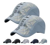 Aeromesh Sport Cap, Sport Hat - Breathable Mesh Design, Low-Profile Fit Adjustable, Quick Dry Baseball Cap (2Mediumgray)