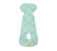 AeroMoov Air Layer Housse de protection, en coton biologique, pour siège de voiture, poussette, enfant, groupe B, été, anti-transpiration, motif de cubes mignons