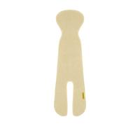 AeroMoov - Assise Air Layer - Evite à Votre Enfant de transpirer - Le siège-Auto ou la Poussette - Coton Bio - Groupe 2/3 avec Jambes - Vanilla