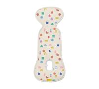 AeroMoov - Assise Air Layer - Evite à Votre Enfant de transpirer - Le siège-Auto ou la Poussette - Coton Bio - Groupe 0 - Funny Shapes