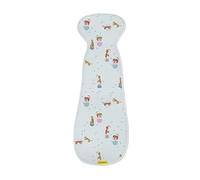 AeroMoov - Assise Air Layer - Evite à Votre Enfant de transpirer - Le siège-Auto ou la Poussette - Coton Bio - Groupe 2/3 - Circus Tigers