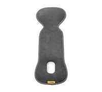 AeroMoov - Assise Air Layer - Evite à Votre Enfant de transpirer - Le siège-Auto ou la Poussette - Coton Bio - Groupe 0 - Anthracite