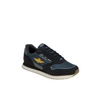 Aeronautica Militare Baskets classiques pour homme 252SC0288UCT03545 8057630562875-46, bleu marine, 44 EU