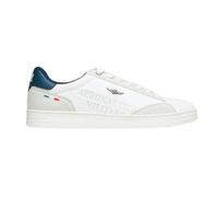 Aeronautica Militare Baskets homme ecosuede White US26AR03 261SC0306UCT04325, Blanc, 43 EU