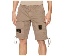 Aeronautica Militare - Bermuda anti-g - Homme - Shorts - Beige - Taille: XS