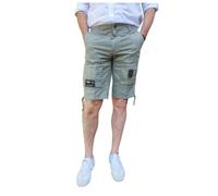 Aeronautica Militare - Bermuda - Homme - Shorts - Vert - Taille: 3XL