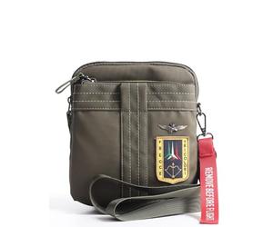 Aeronautica Militare Borsello Tozzo Piccolo Frecce AM340-Verde