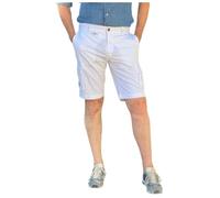 Aeronautica Militare - Cargo Bermuda - Homme - Shorts - Blanc - Taille: M