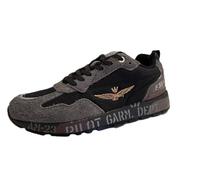 Aeronautica Militare Chaussures Homme Sneakers SC0276UCT03546 SC276, 34300 Jet Black, 42 EU